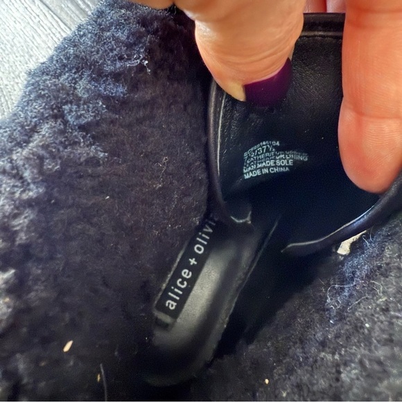 Alice and Olivia By Stacey Bendet Havis combat boots size 7.5 - Picture 6 of 8